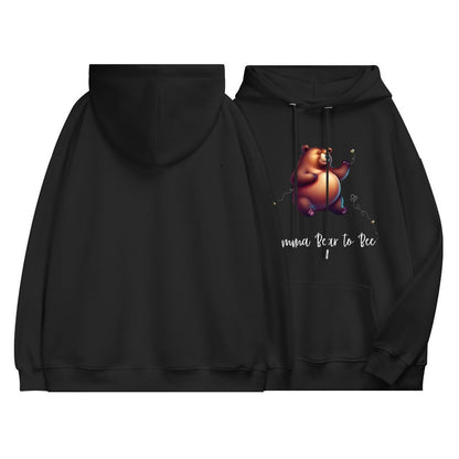 Momma Bear To Bee - Sudadera con capucha de algodón DTF 320gsm