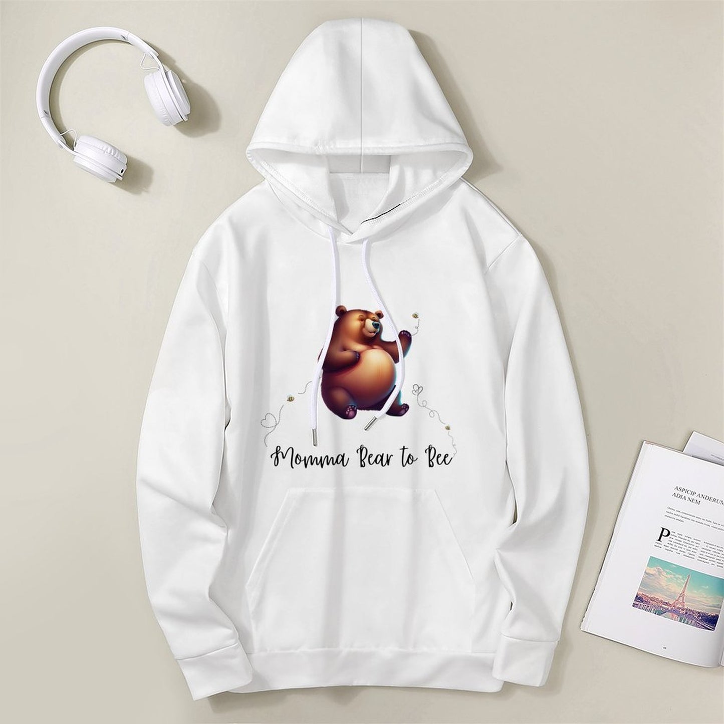 Mom To Bee - Sudaderas con capucha personalizadas DTF 255gsm