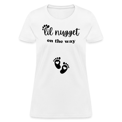 Lil Nugget Women's T-Shirt Blk - white