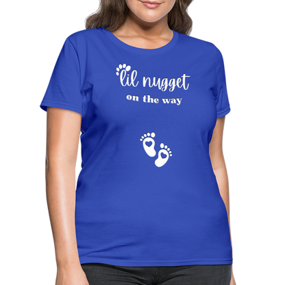 Lil Nugget Women's T-Shirt Wht - royal blue