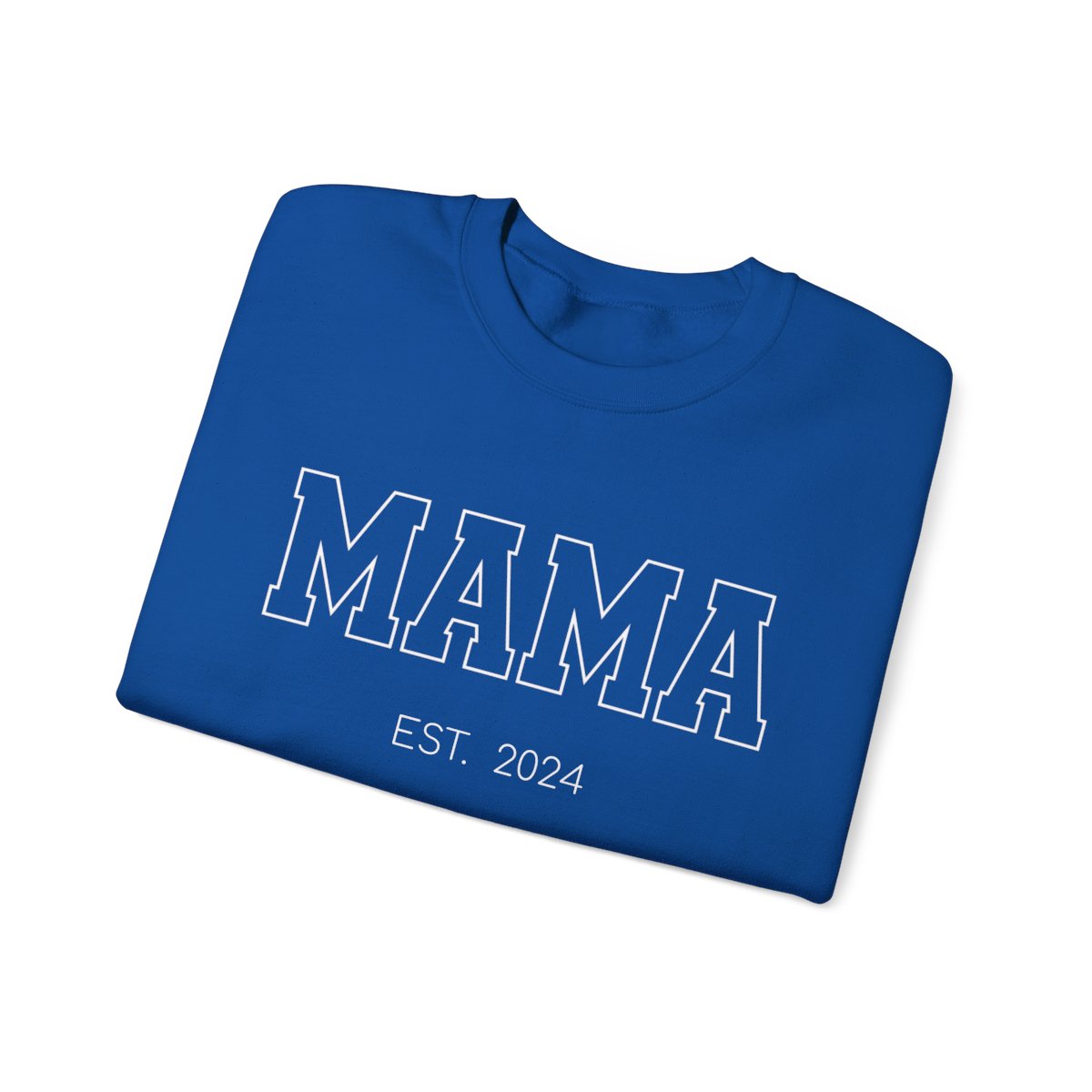 Personalized Mama Sweatshirt with Kids' Names on Sleeve