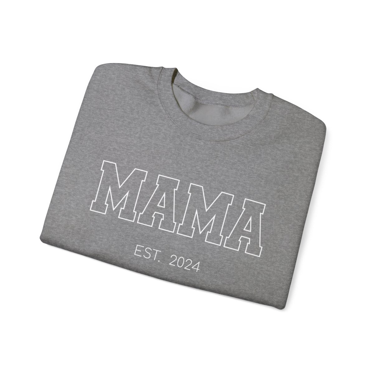 Personalized Mama Sweatshirt with Kids' Names on Sleeve