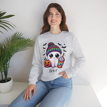 Boo! Customizable Crewneck Sweatshirt