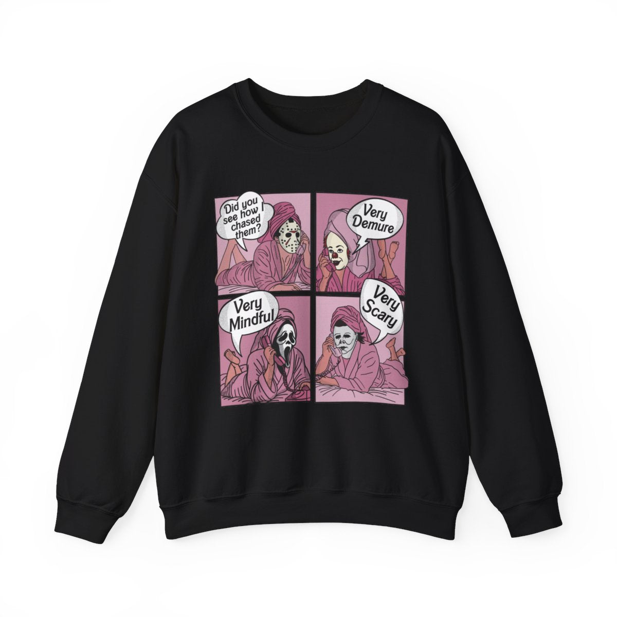 Thoughtful Terror: The Demure Halloween Sweatshirt