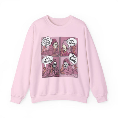 Thoughtful Terror: The Demure Halloween Sweatshirt