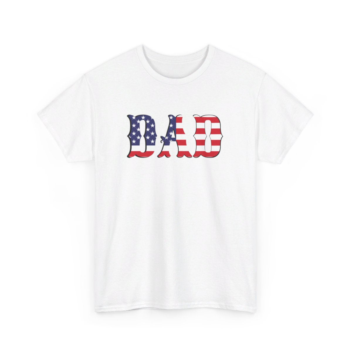 Patriotic DAD - Stars & Stripes Tee