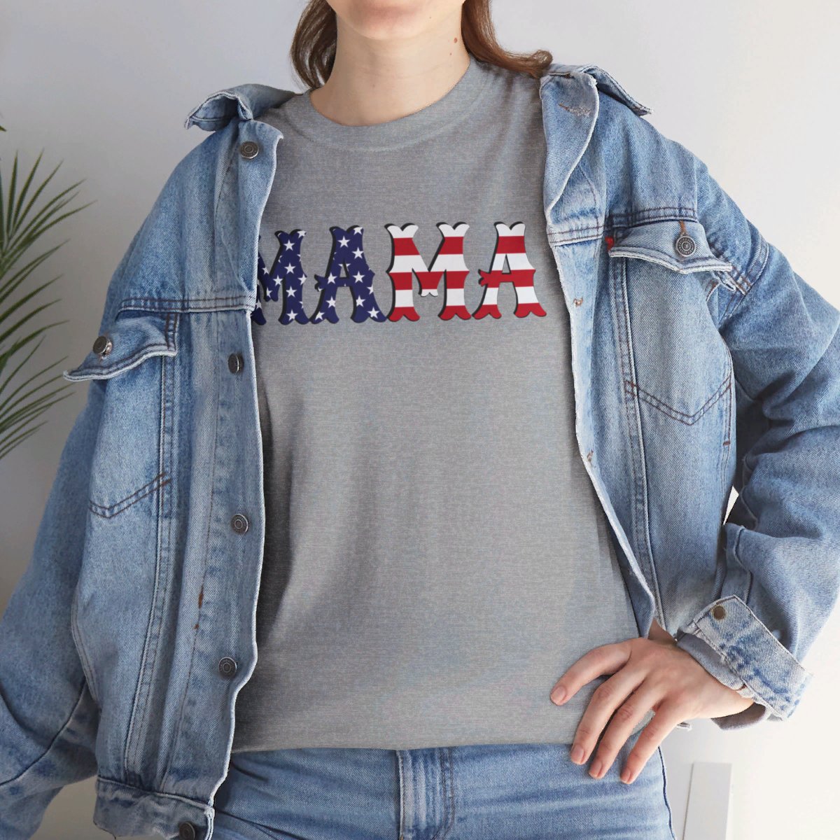 Proud Mama - Stars & Stripes Tee