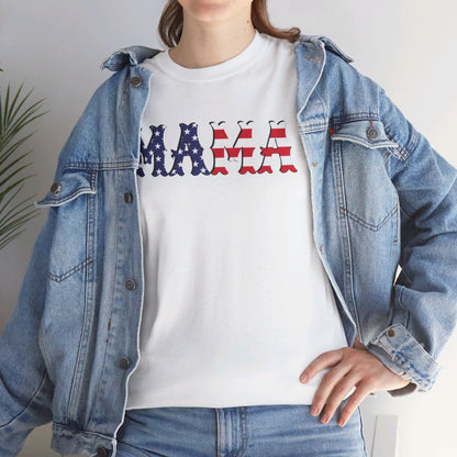 Proud Mama - Stars & Stripes Tee