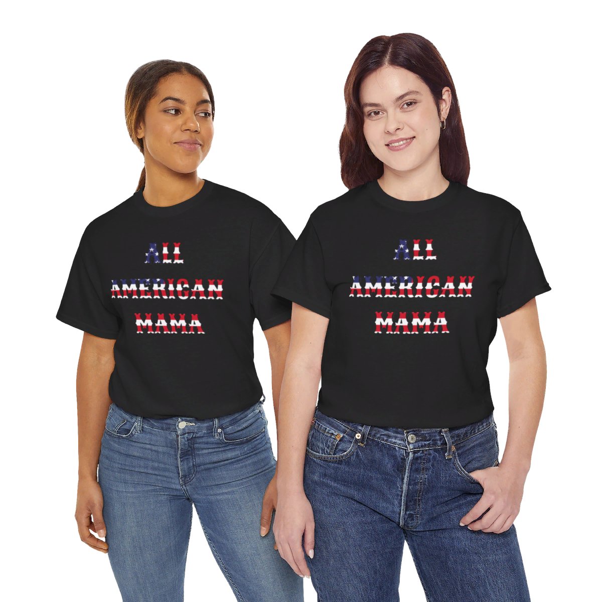 All American Mama - Patriotic Pride Tee