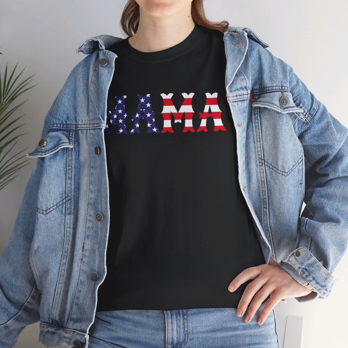 Proud Mama - Stars & Stripes Tee