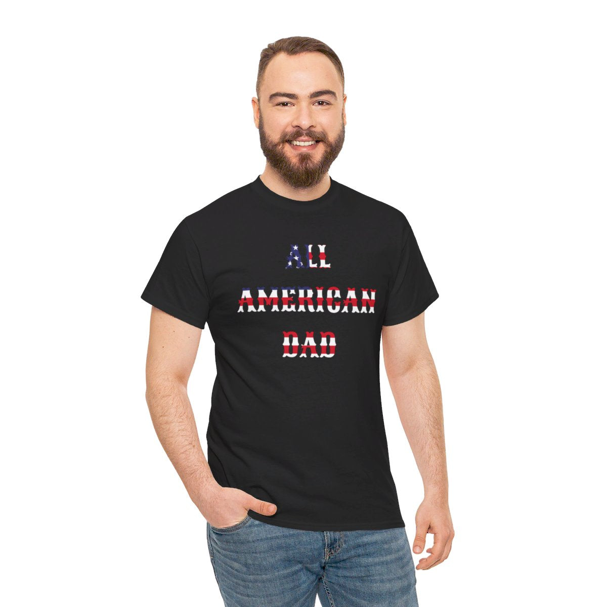 All American Dad - Patriotic Pride Tee