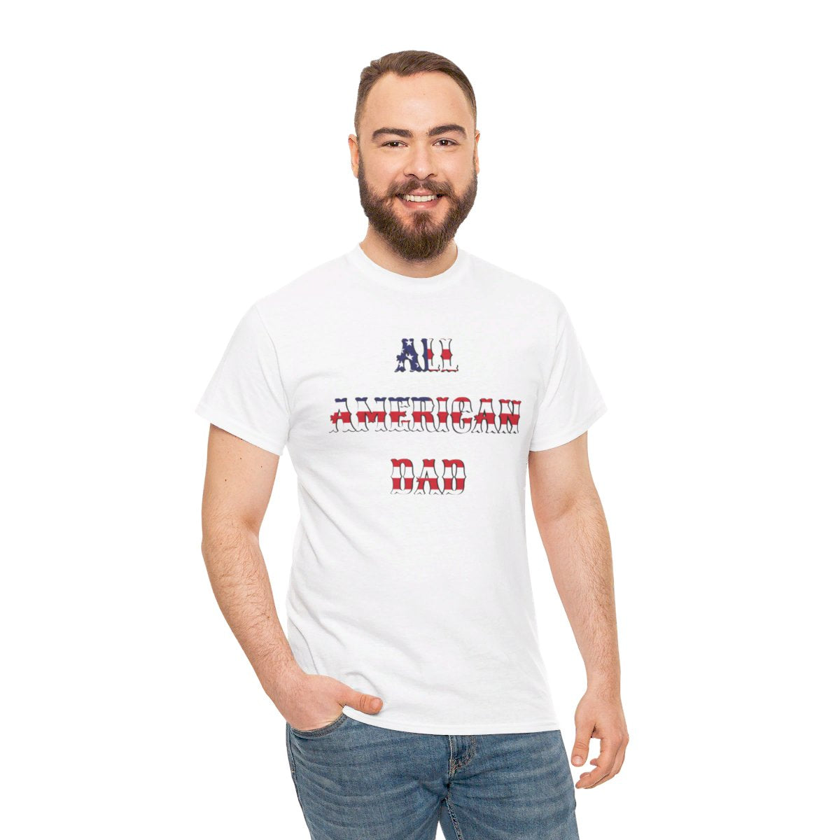 All American Dad - Patriotic Pride Tee