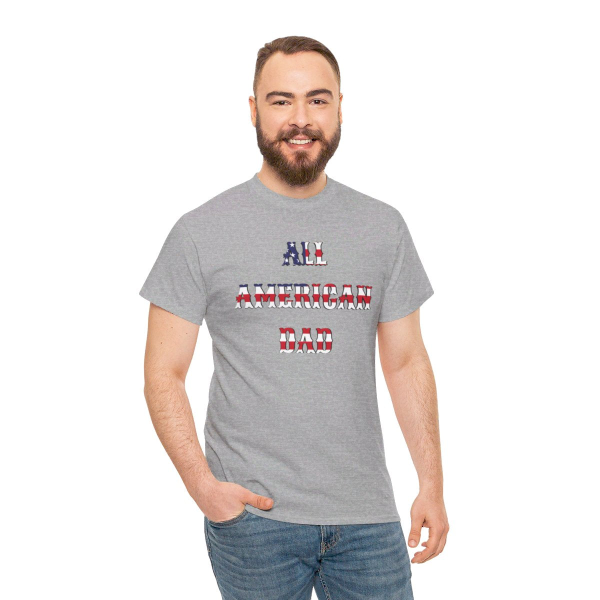 All American Dad - Patriotic Pride Tee