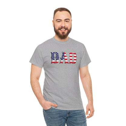 Patriotic DAD - Stars & Stripes Tee