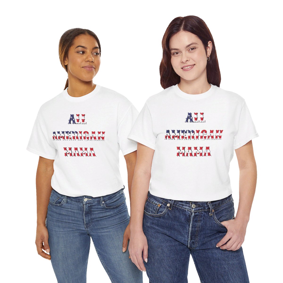 All American Mama - Patriotic Pride Tee