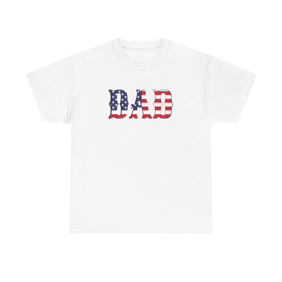 Patriotic DAD - Stars & Stripes Tee